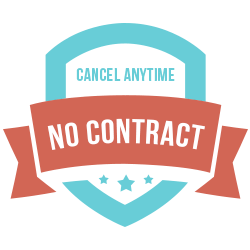 cancel anytime - no contract